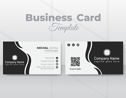 Professional Real-Estate Business Card Template Design.