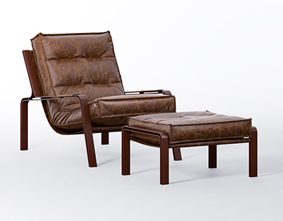 Project thumbnail - Beppi Armchair - CGI Product Visualization