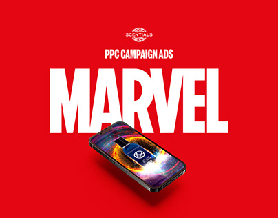 Project thumbnail - Scentials Marvel PPC Campaign Ads