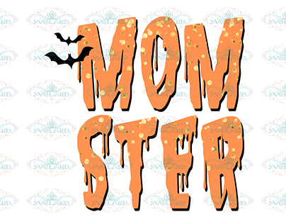 Retro Momster Halloween Sublimation