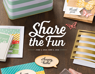Stampin' Up! Annual Catalog Landing Page Series