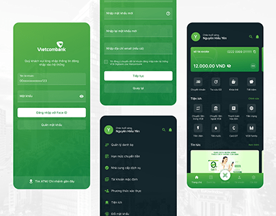 Redesign Vietcombank app