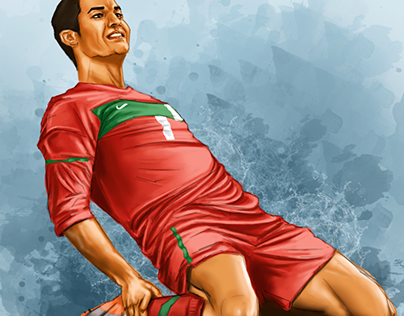 Football Player Illustration