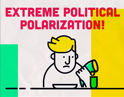 Extreme political polarization!