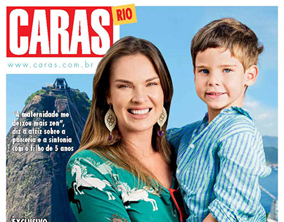 Caras RIO - capas do encarte especial da revista CARAS