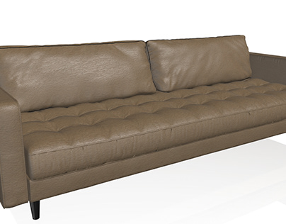 3d model sofa render