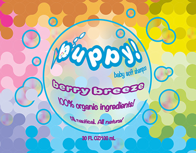 BUPPY Shampoo/Conditioner Packaging
