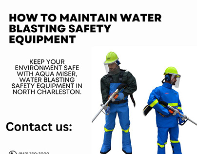 Water Blasting Safety Equipment