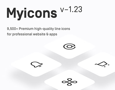 Myicons - Premium Vector line Icons