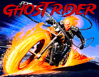 Ghost Rider - A concept poster design