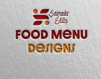 Food Menu Designs By Sameer Edits