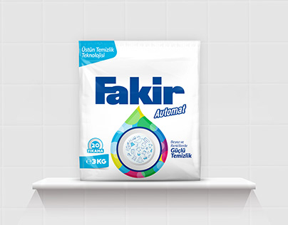 Fakir Detergent Packaging Design