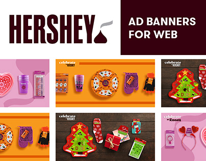Celebrate with Hershey Ad Banners for Innovative Brands