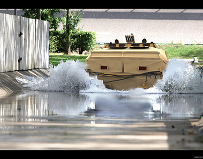 HYDRA 60"Amphibious military vehicle"