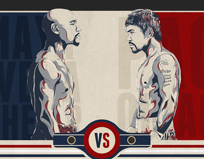 FIGHT OF THE CENTURY INFOGRAPHIC MAYWEATHER VS PACQUIAO