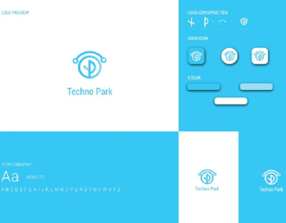 Techno Park Logo Design (Unused)
