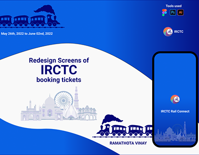 Redesign of IRCTC Mobile App with new features