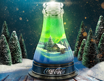 Coca Cola Snow Globe