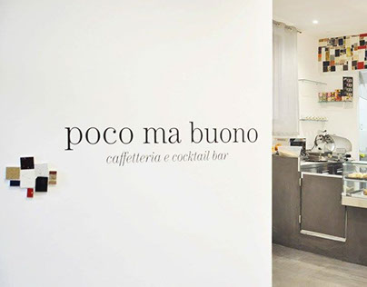 poco ma buono Cafe Bologna interior design
