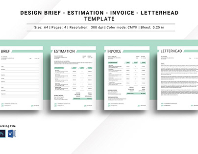 Brief-Estimation-Invoice-Letterhead