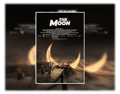 THE MOON POSTER DESIGN