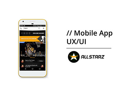 Mobile App Design for All Starz