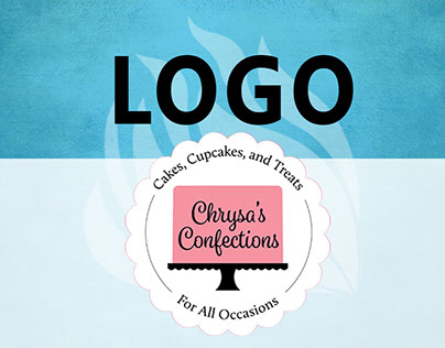 Chrysa's Confections Logo Design