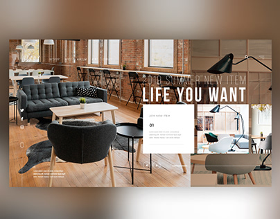 🛋life you want ｜Daily Ui Design