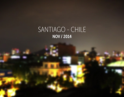 Timelapse - Santiago -  Chile