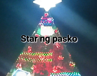 Star Ng Pasko 2018 Edit With Oppo F9 camera