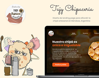Landing page - Tajy Chipacería