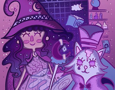 The Magician and the Witch | TP Serie Ilustrada