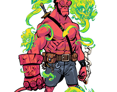 Hellboy and The Spirit of Kusamba