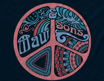 Graphit tees for maui and sons.
