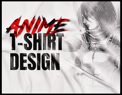 Anime T-Shirt Design (Feat. Attack On Titan)