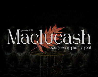 Maclucash | Serif Font