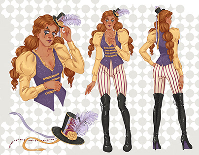 «Beatriche's Circus» | Character design