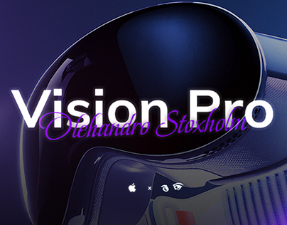 Apple VR Vision Pro x 3D Motion Design