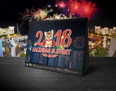 Year of Corgi 2018 | Calendar Design