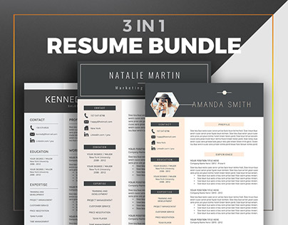 Resume Bundle: The Natalie MB Resume Bundle