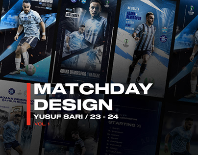 Official Football Matchday Designs | Yusuf Sari