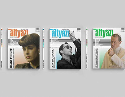 "ALTYAZI" dergi tasarımı
