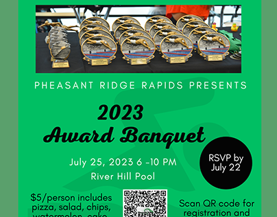 2023 Pheasant Ridge Rapids Award Banquet