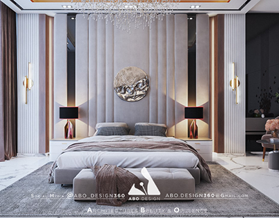 UAF- Abu Dhabi. Guest bedroom in villa.