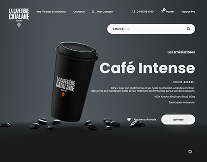 La Cafetière Catalane™ | UI&UX Design