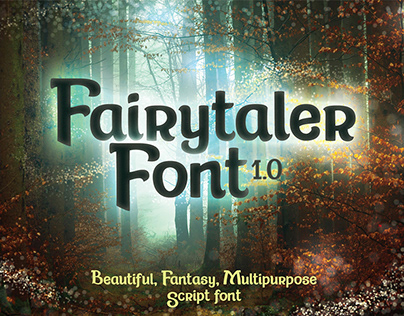 Fairytaler | Multipurpose script font