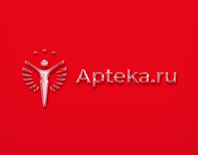 Ребрендинг фирменного стиля Apteka.ru | логотип | logo