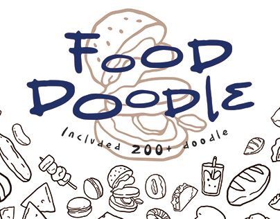 Food Doodle Hand Drawn Icon | FOODLE Graphic