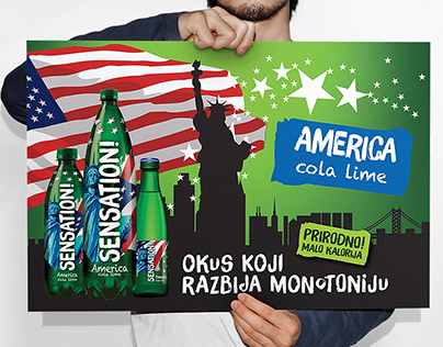 Sensation // America - cola lime