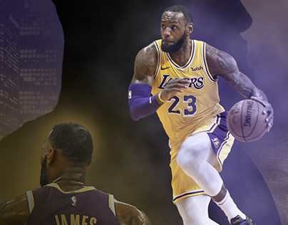 LeBron Poster and Lakers Team Highlight